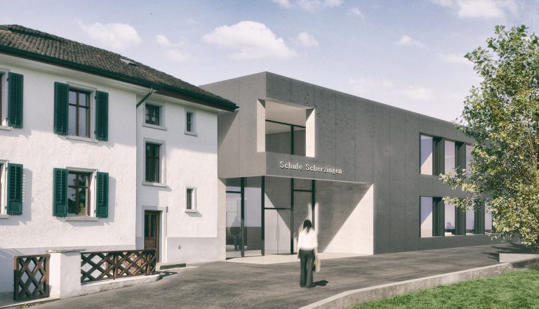 Anjana Perera Visualisierung - Schule Scherzingen - Jean Claude Mahler Architekt, Kreuzlingen