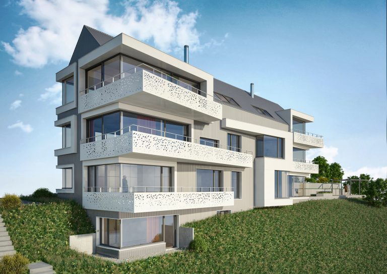Anjana Perera Visualisierung - Mehrfamilienhaus - Jean Claude Mahler Architekt