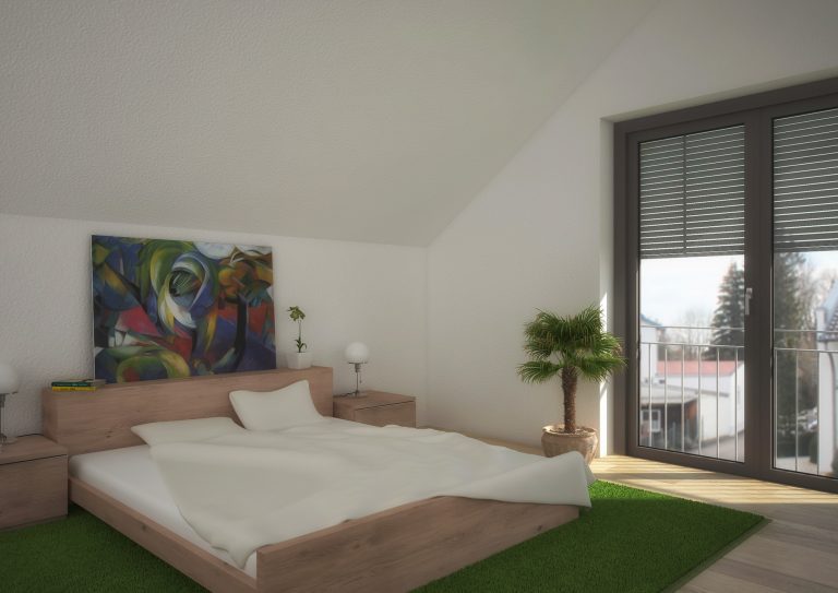 Anjana Perera Visualisierung - Schlafzimmer in Bad Walssee - Baupunkt Weingarten