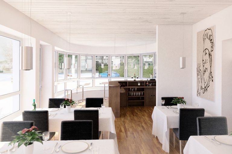 Anjana Perera Visualisierung - Restaurant Göhnhartweg, Aarau - HM-Architektur AG, Kreuzlingen